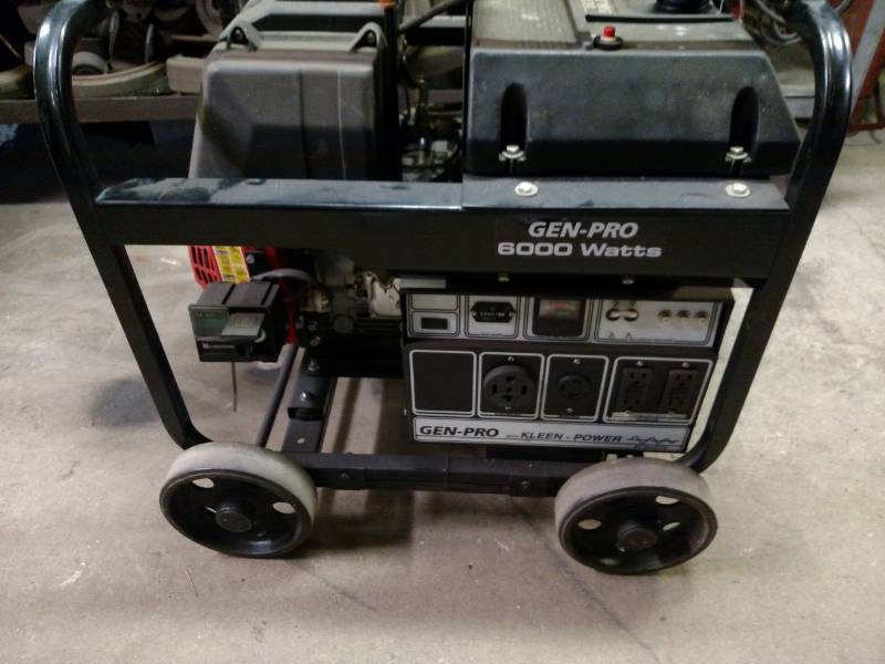 lot 70 image: Gen-Pro 6000 Watt Diesel Generator,...