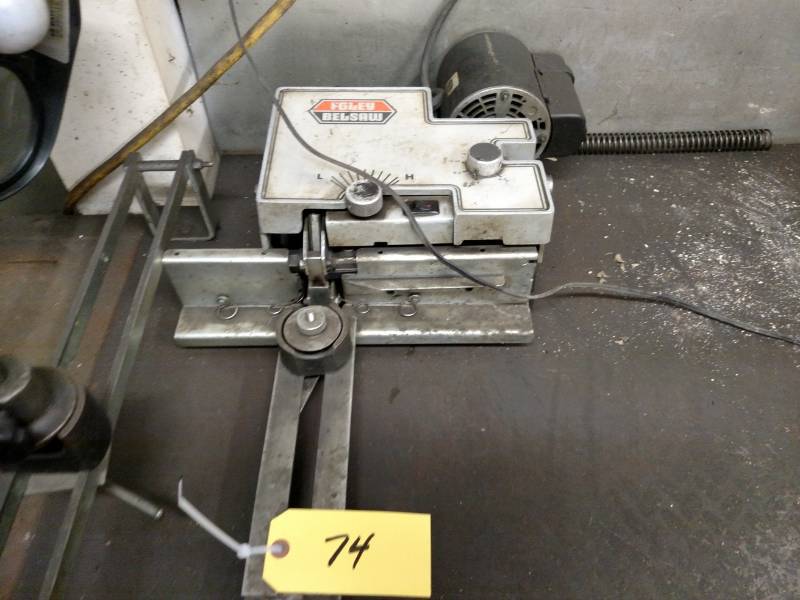 lot 74 image: Foley Belsaw Blade Setter...