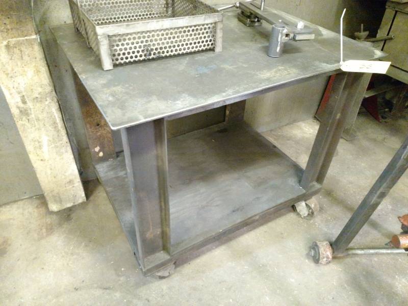 lot 88 image: Steel Cart, 36x28x31...