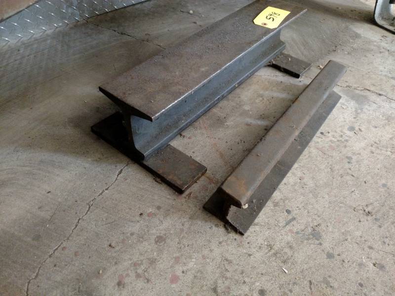 lot 598 image: (2) Pcs of Railroad Track...