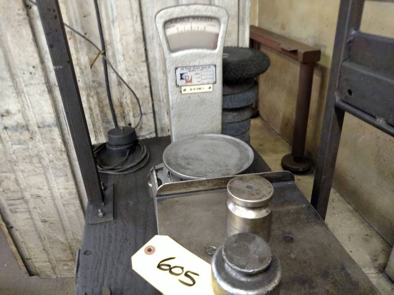 lot 605 image: Exact Weight Scale, Type 276, 12 lb...