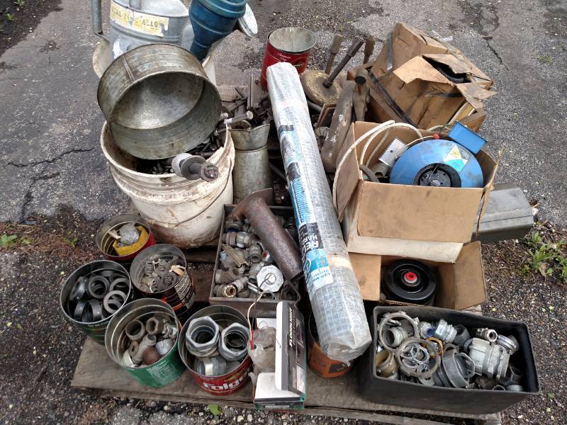 lot 623 image: Pallet of Asstd Hardware & Misc...