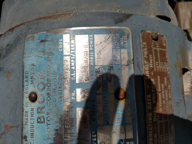 lot 662 image: Abrasive Chop Saw, Weather Proof Mo...