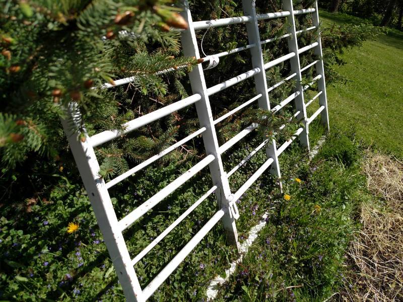 lot 669 image: Steel Gate, 48x84...