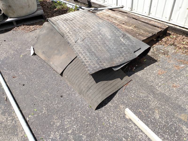 lot 671 image: Asstd Rubber Mats...