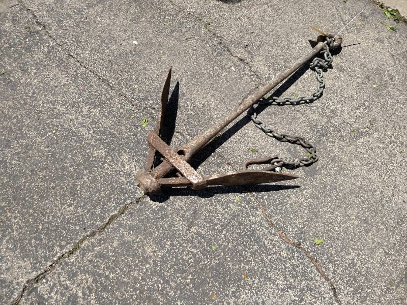 lot 677 image: Boat Anchor...