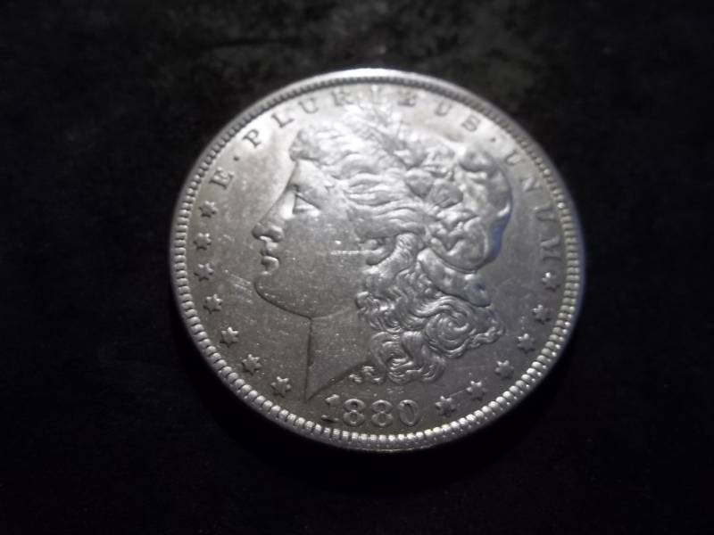 lot 5 image: 1880 Morgan Silver Dollar