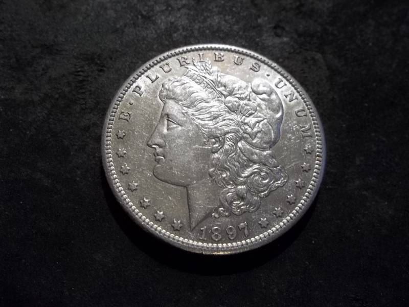 lot 27 image: 1897 S Morgan Silver Dollar