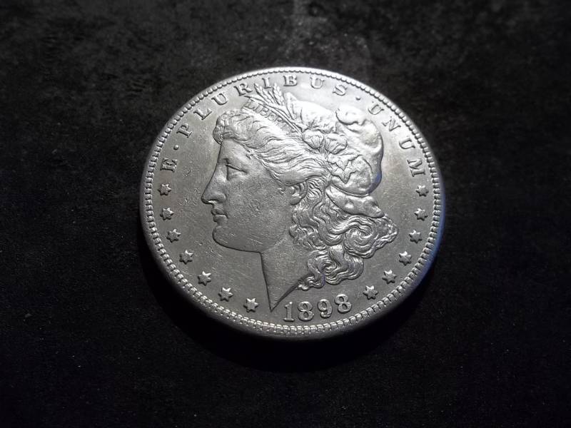 lot 29 image: 1898 S Morgan Silver Dollar