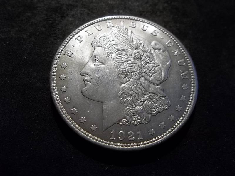 lot 35 image: 1921  Morgan Silver Dollar