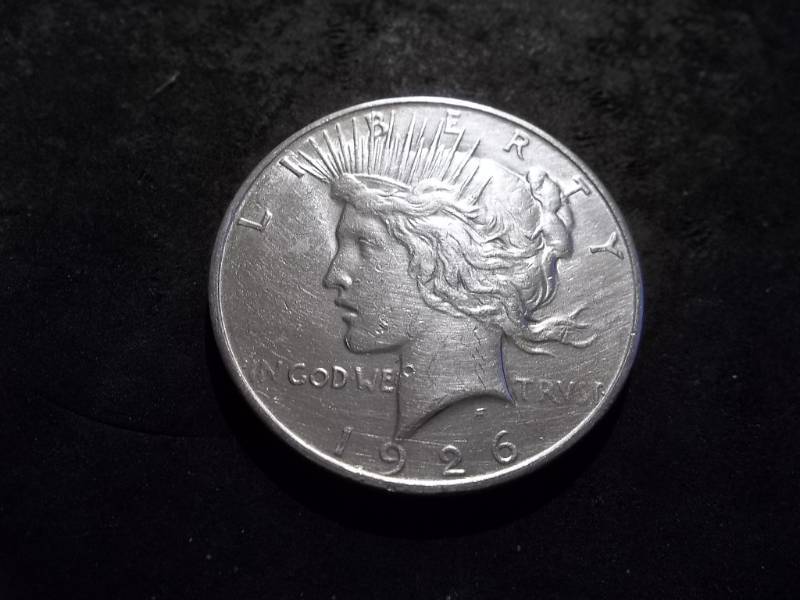 lot 50 image: 1926 D Silver Peace Dollar