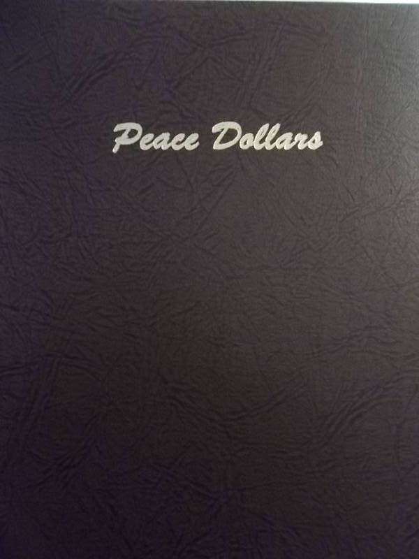 lot 62 image: Dansco Peace Dollar Album Archive Quality With Protective Sliders Absolutely Like New