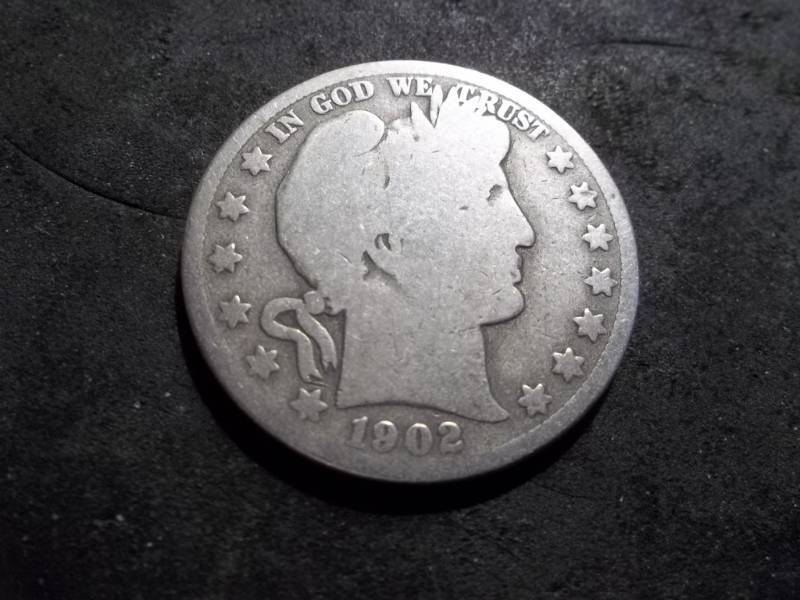 lot 64 image: 1902 S Barber Half Dollar