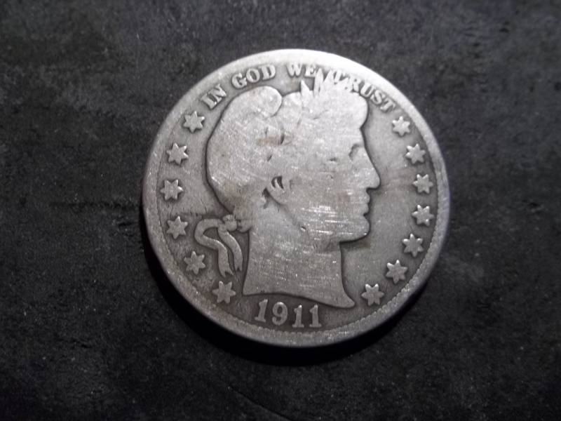 lot 65 image: 1911 Barber Half Dollar