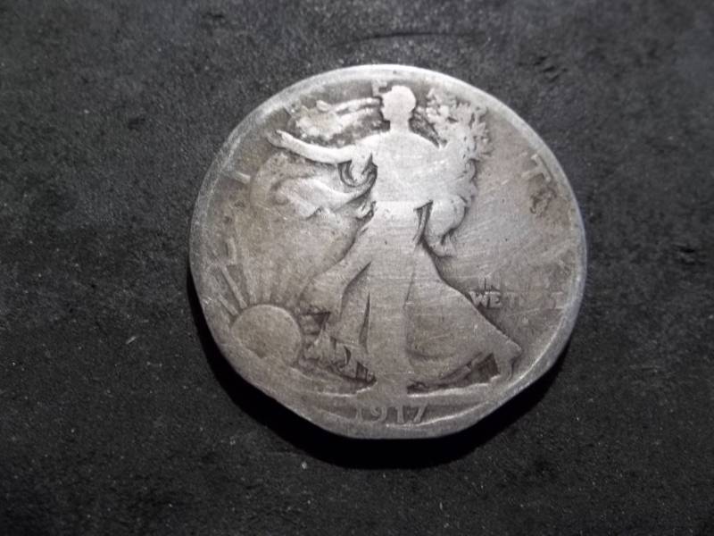 lot 75 image: 1917 Walker Half Dollar