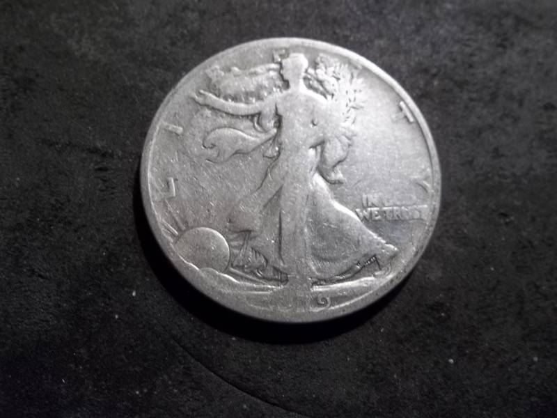 lot 80 image: 1919 S Walker Half Dollar