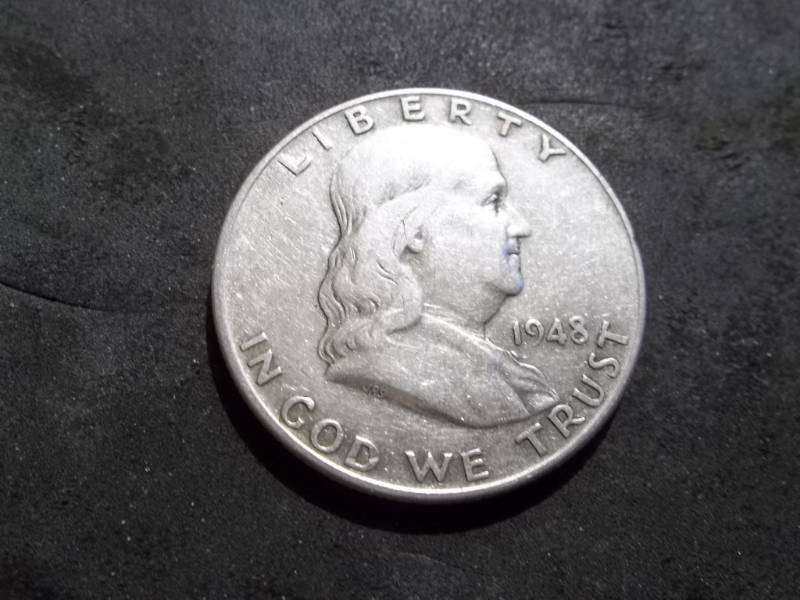 lot 89 image: 1948 Franklin Half Dollar