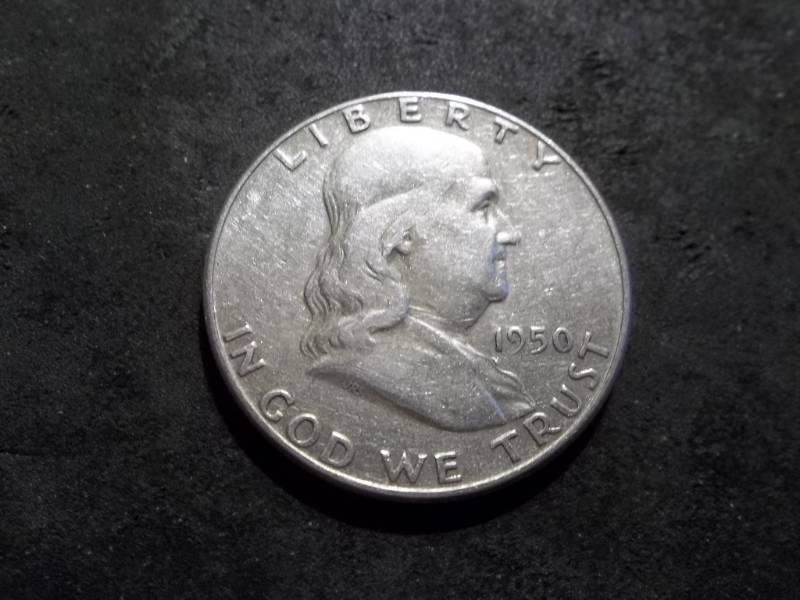 lot 94 image: 1950 Franklin Half Dollar