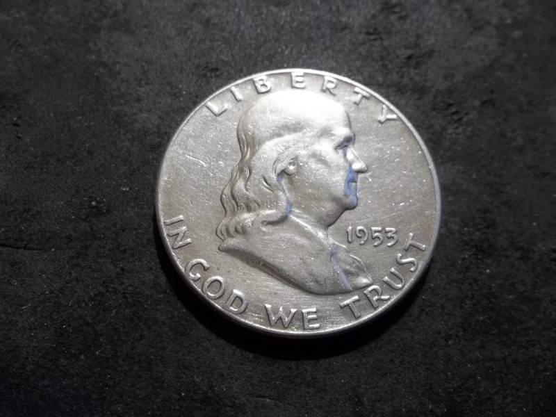 lot 102 image: 1953 Franklin Half Dollar