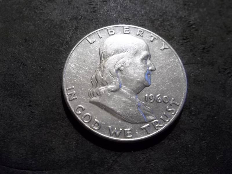 lot 116 image: 1960 Franklin Half Dollar
