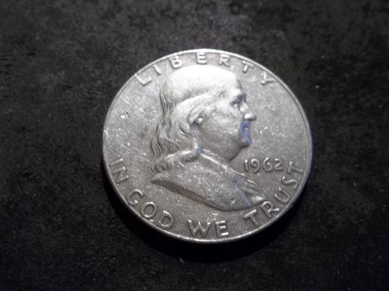 lot 120 image: 1962 Franklin Half Dollar