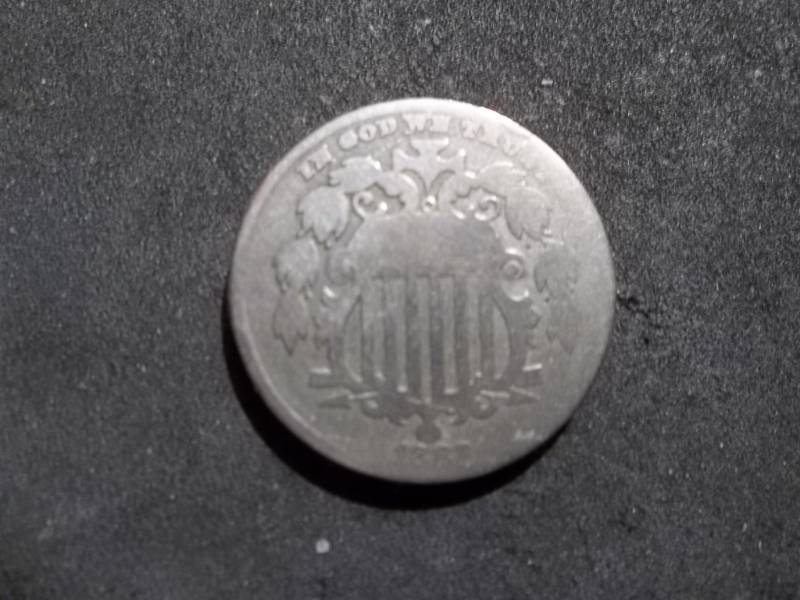 lot 129 image: 1882 Shield Nickel