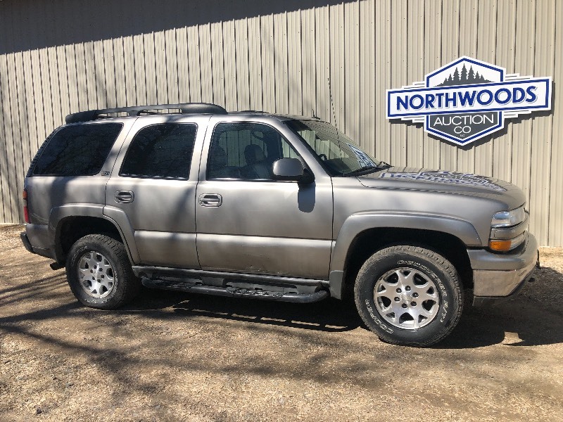 2003 CHEVY TAHOE Z71 4X4 NO RESERVE