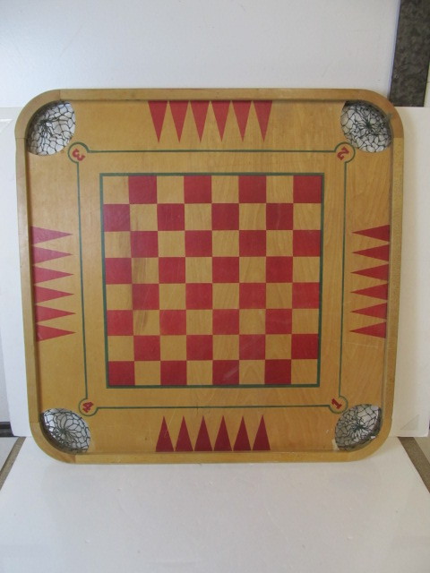 vintage wooden game boards