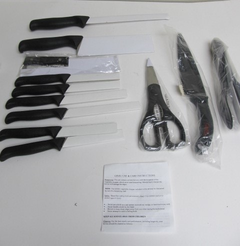 lot 64 image: Lot of NEW Unused GINSU Knives & Cutlery