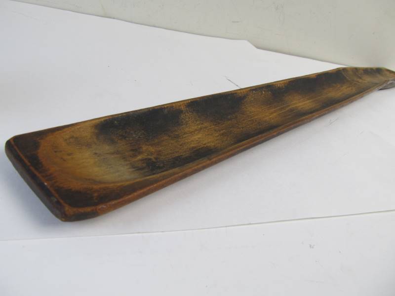 lot 82 image: Large Primitive Vintage Wooden Dough Stretcher