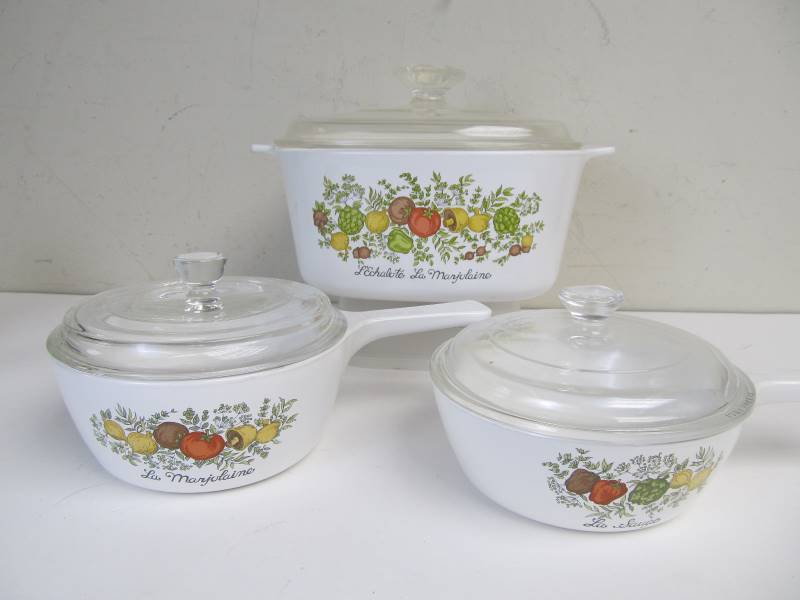lot 95 image: Group of Vintage Corningware