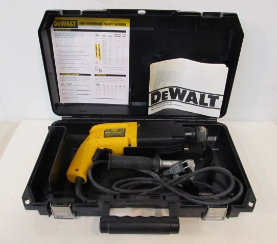 lot 102 image: Nice DEWALT 34 SDS Rotary Hammer wCase