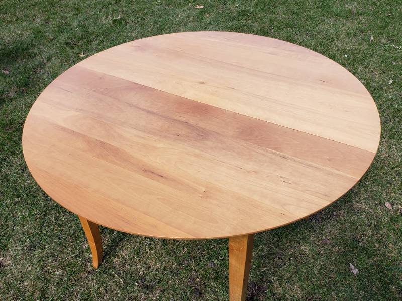 lot 3 image: High-End A. Sibau Italian Designer Mid Century Modern Dinning Table w Leaves
