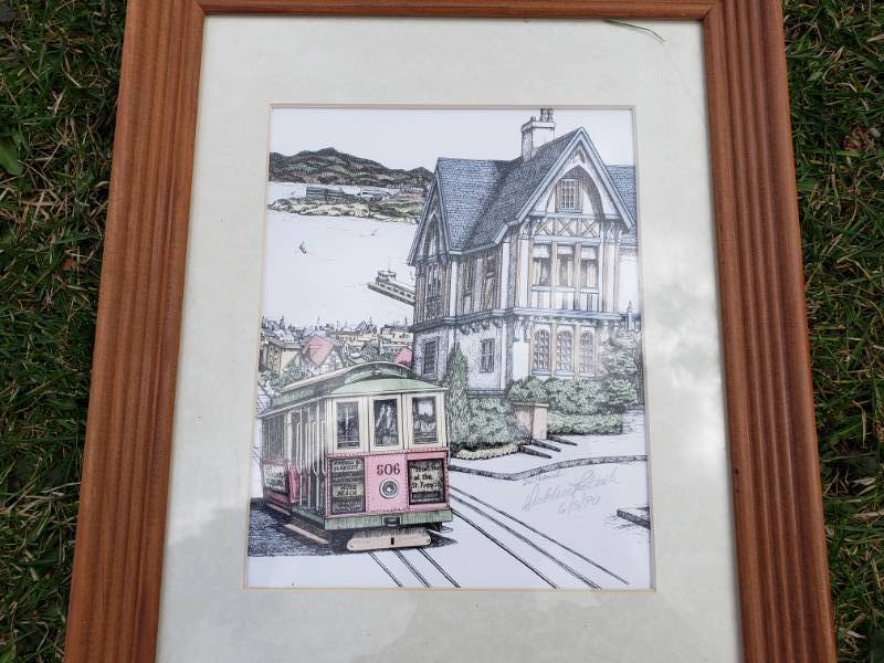 lot 45 image: Pencil Signed Framed Art  (2) Other Framed Art