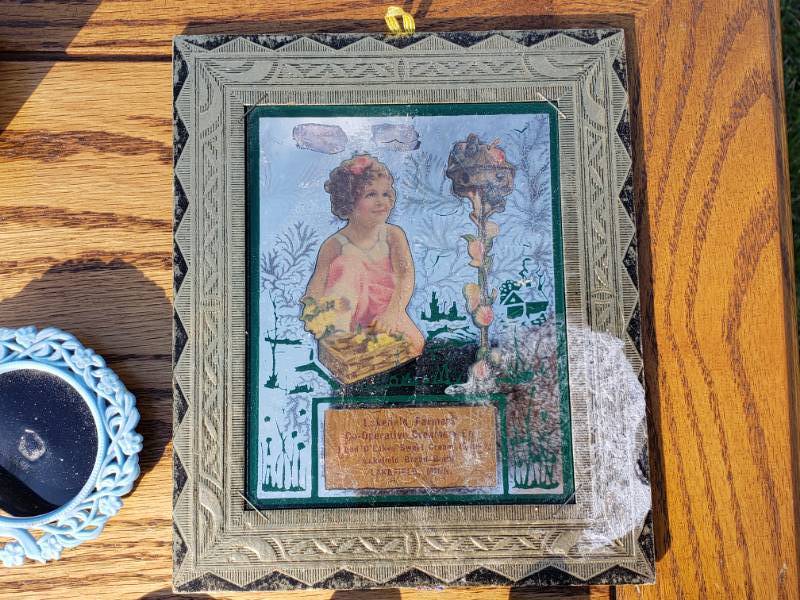 lot 96 image: Very Interesting Junk Drawer Find Land O Lakes Advertising, Coin Purse, and Much More