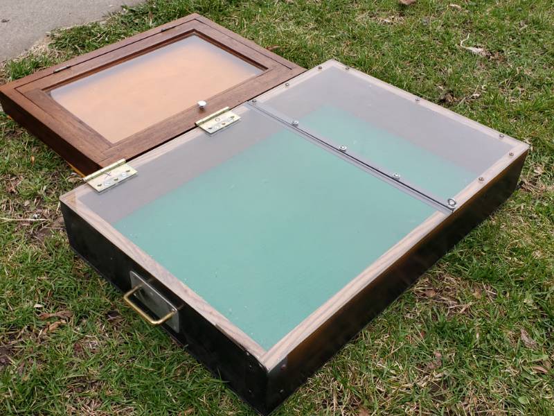 lot 113 image: (2) Displays for Jewelry, Coins, Knick Knacks, Flea Markets, Garage Sales, Etc.