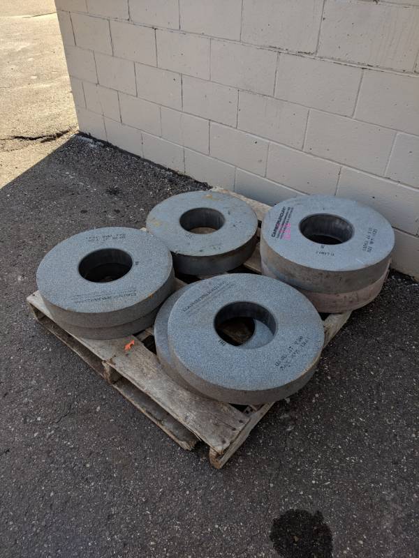 lot 12 image: Pallet Lot - Carborundum Grinding Stones
