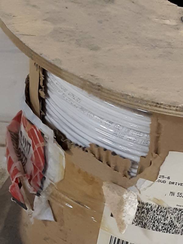 lot 50 image: Spool of RG59U Plenum Communications Cable 1000