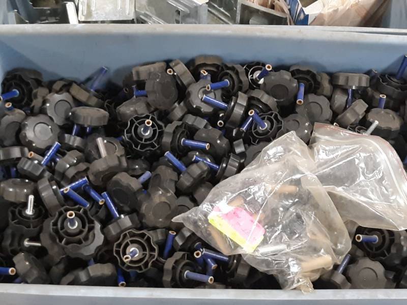 lot 84 image: Pallet Lot of Hardware - Turnbuckles - Knobs etc.