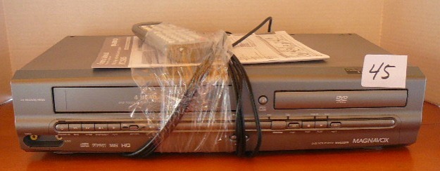 lot 45 image: DVDCD Player with Video Reset Recorder