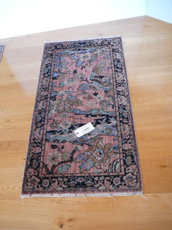lot 135 image: Antique 1920-1930 Wilton Anglo Persian Rug