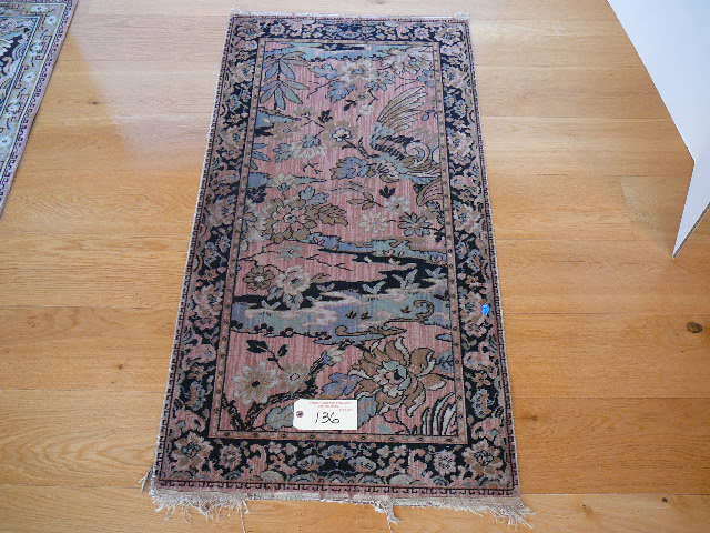 lot 136 image: Antique 1920-1930 Wilton Anglo Persian Rug