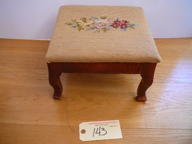 lot 143 image: Vintage Foot Stool