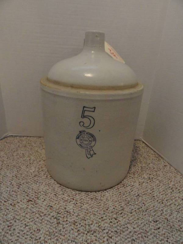 lot 306 image: Antique Buckeye Pottery Jug #5