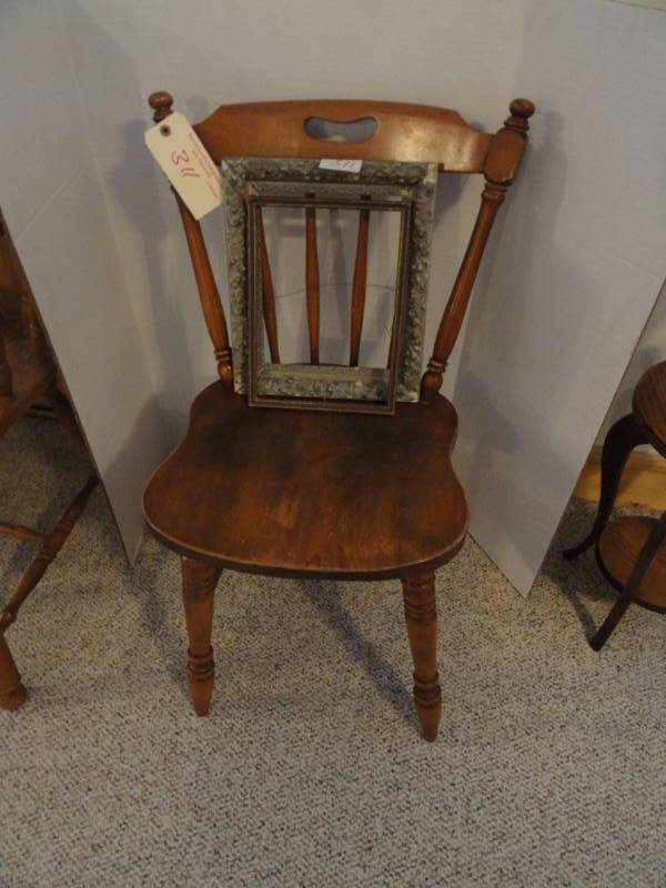 lot 311 image: Wooden Chair Wooden Frames