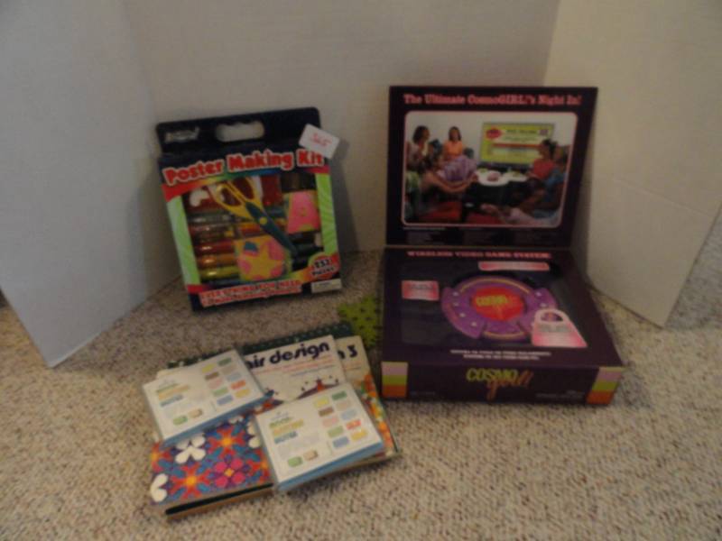 lot 365 image: Games Poster Kit, Cosmo Girl, Poster Maker Kit, Altair Design Books