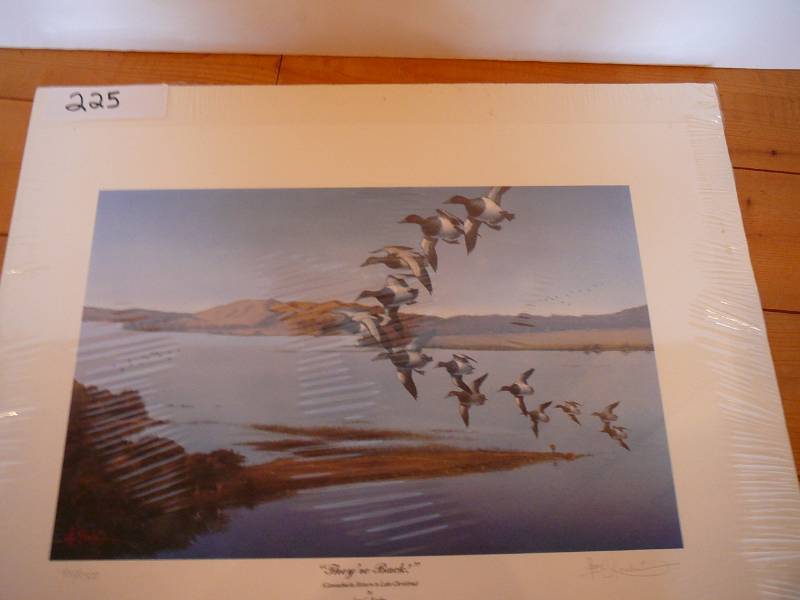 lot 225 image: Print Theyre Back