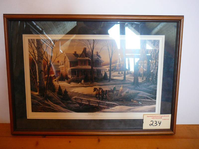 lot 234 image: Framed Print Homeward Bound