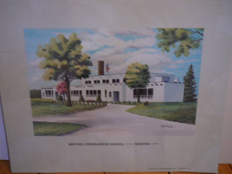 lot 240 image: Poster, School Print, Geese, Decor