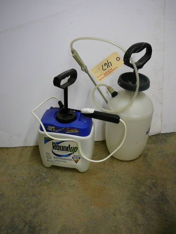 lot 467 image: Lawn Sprayers, Round up, Grass Killer